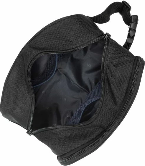 Çantë tualeti RIVACASE ECO 8409, RPET poliester, 215×160×120 mm, e zezë