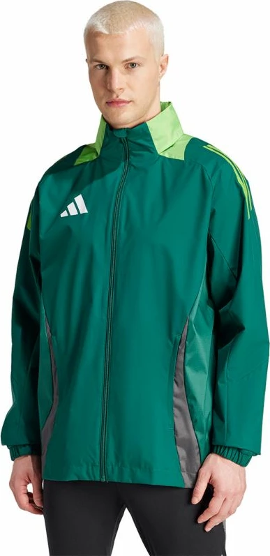 Jakne për futboll për meshkuj adidas, e gjelbër [Madhësia: XL]