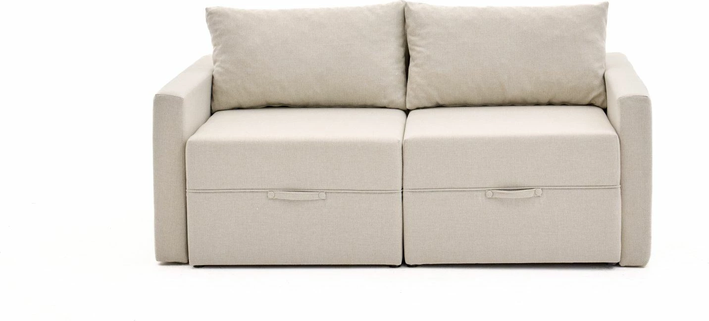 Divan-krevat dy vendësh, Atelier del Sofa, Saros, krem