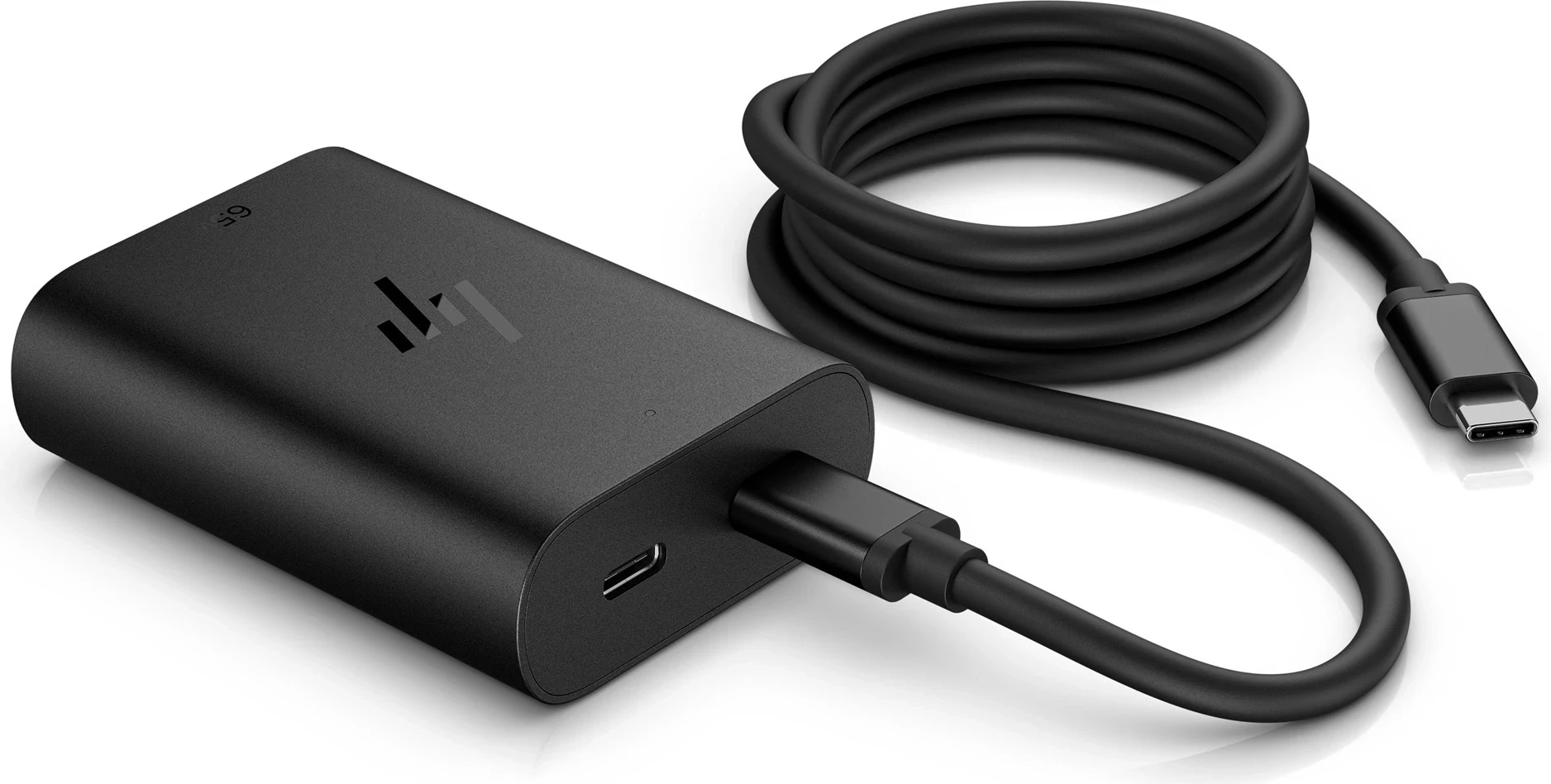 Karikues për laptop HP GaN, USB-C, 65W, i zi