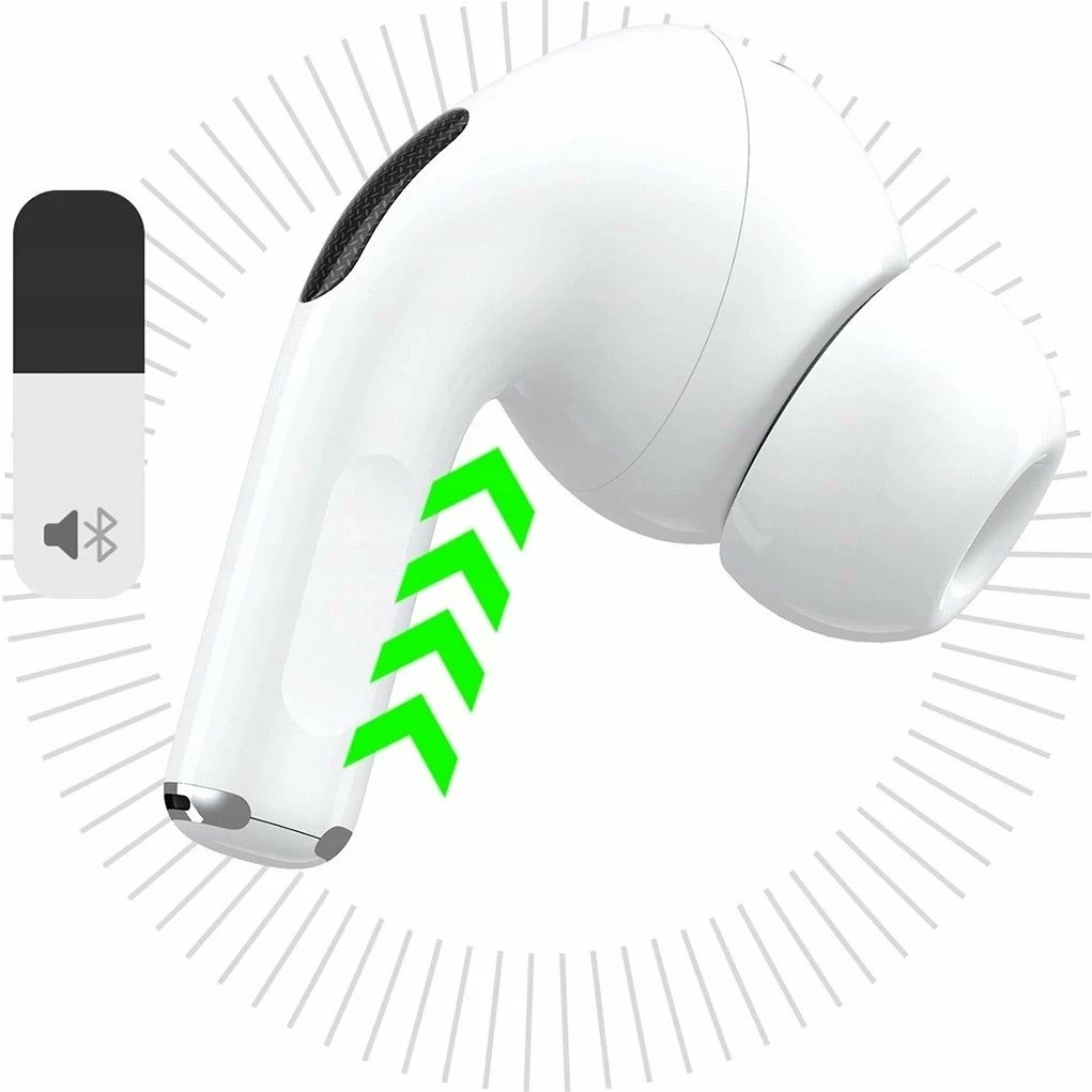Kufje Dudao U19 TWS Bluetooth 5.3 me ANC, LED display, USB-C, deri 68h, të bardha