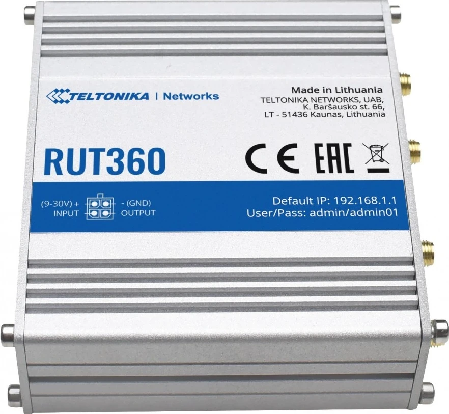 Ruteri mobil Teltonika RUT360