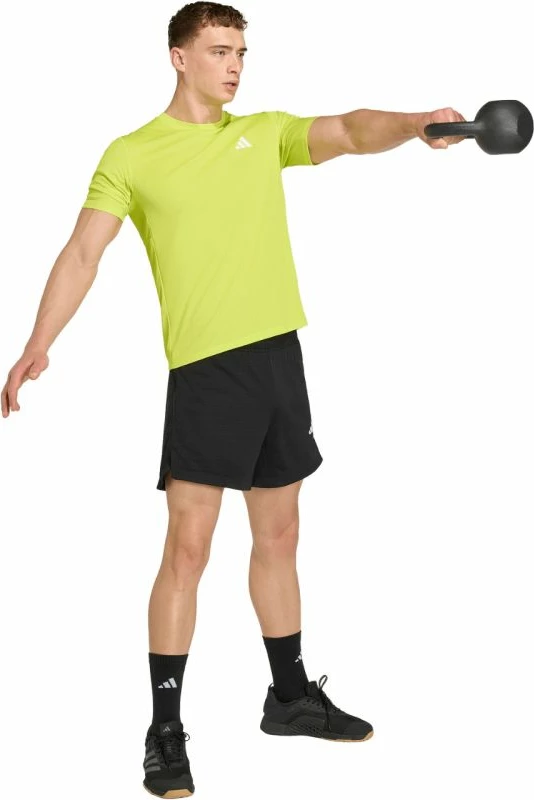 Maicë për meshkuj adidas Workout Essentials Base KD5472, e gjelbër lime [Madhësia: XL]