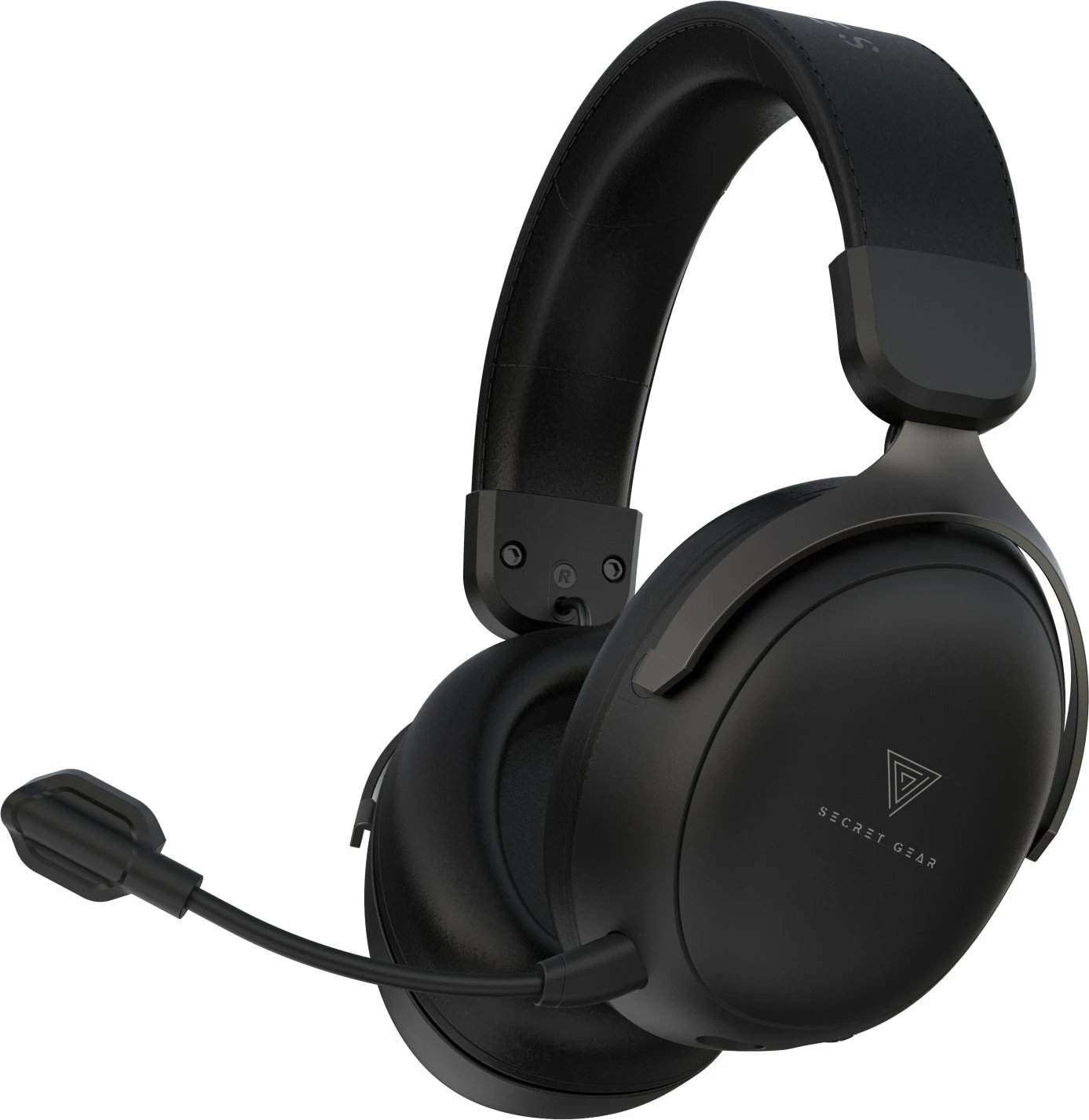 Kufje gaming Secret Gear SX1 7.1 Surround, wireless 2.4GHz/Bluetooth, USB/USB-C, me mikrofon, të zeza, set