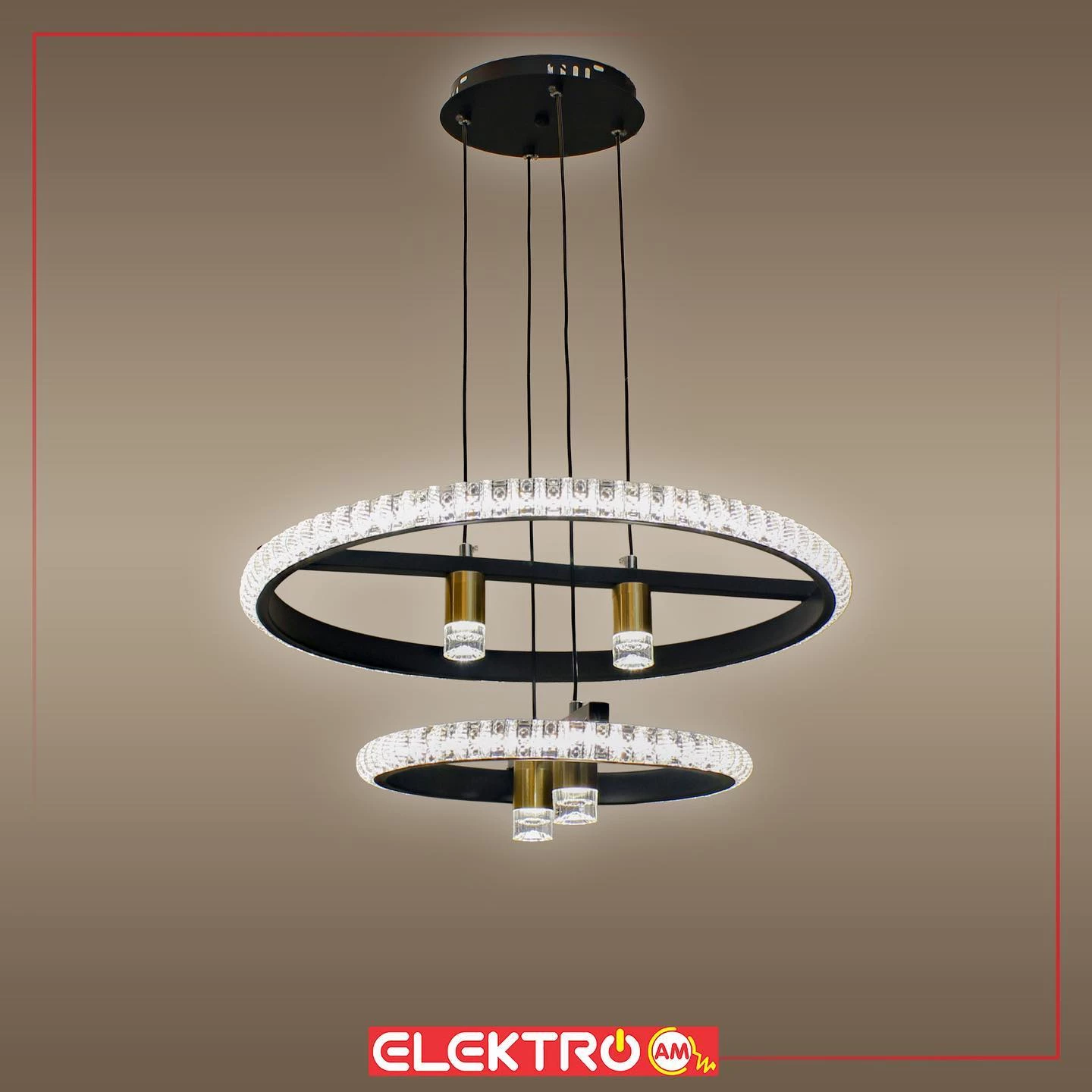 Abazhur LED i varur 2145-4+2