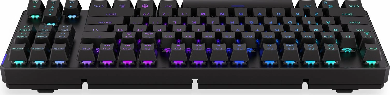 Tastierë mekanike Endorfy Thock TKL Wireless Red (EY5A080), Kailh Box Red, RGB, US layout, e zezë