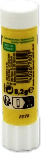 Ngjitës stic, UHU, Stic, 8.2 g, e verdhë, set 60 copë