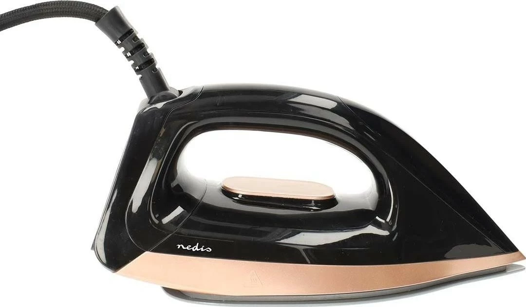 Hekur me avull Nedis IRONSS1000, 2400W, rezervuar 1.5L, pllaka qeramike, i zi