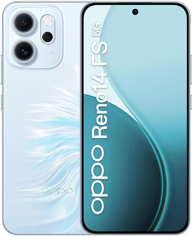 Celular OPPO Reno 14FS 12+512GB 5G Opal Blue