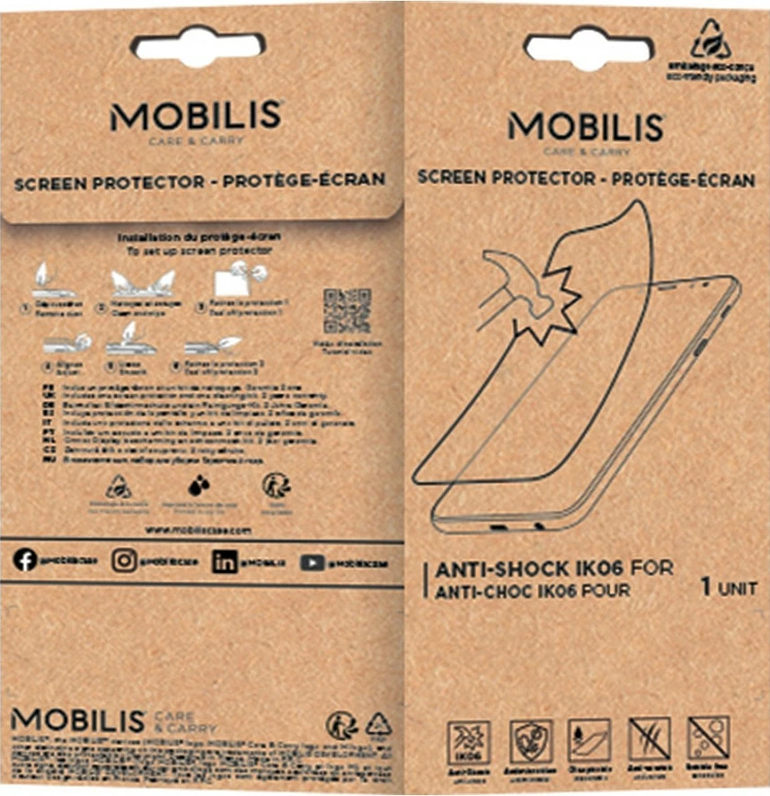 Mbrojtëse ekrani Mobilis Anti-Shock për Samsung Galaxy A36 5G / A56 5G, transparente