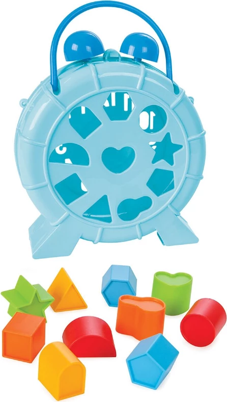 Lodër për fëmijë Pilsan shape sortin clock, e kaltër