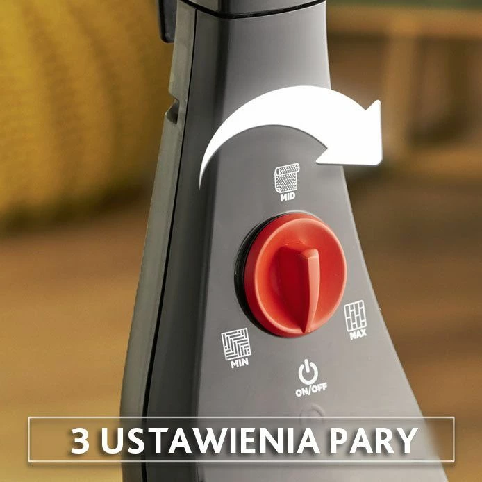 Mop me avull Vileda Steam Plus 1550W 0.40L kabllo 6m, i zi