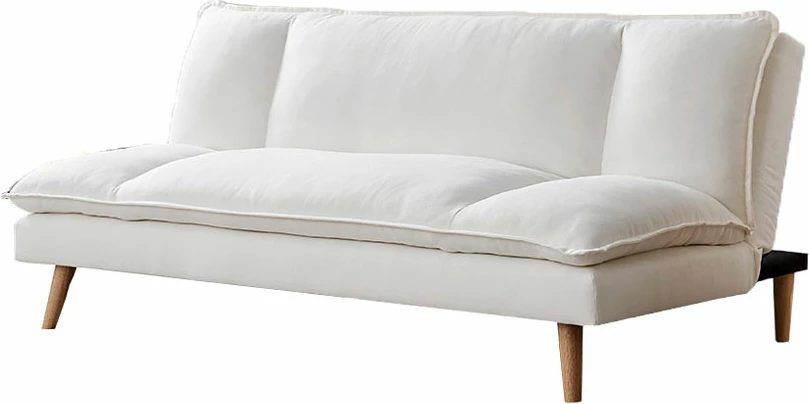 Krevati-sofë i rehatshëm, 3 vende, bezhë, 191x103x84