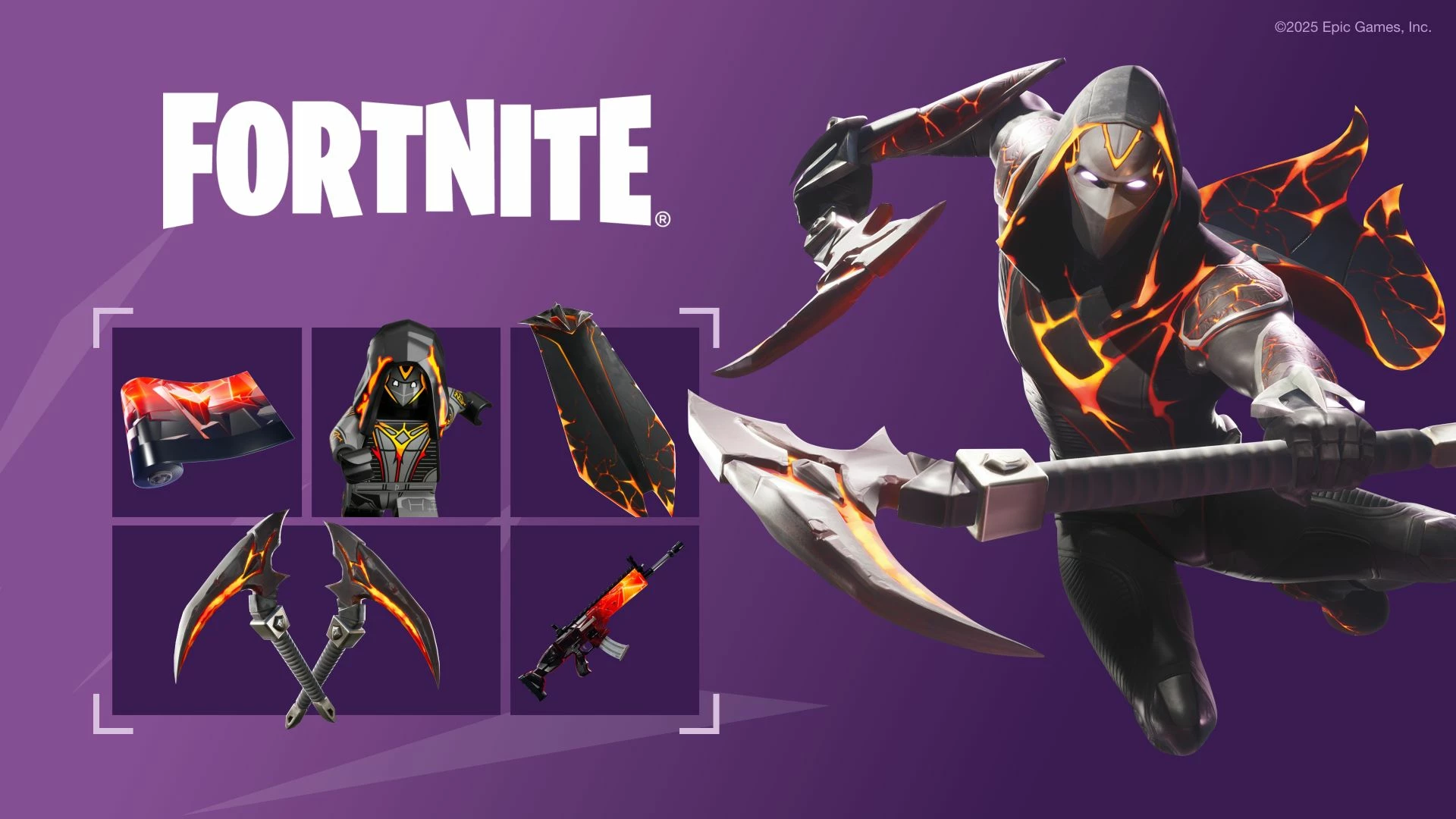 Lojë Nintendo Switch Epic Games Fortnite Darkfire & Ice Bundle, kod digjital, 1,000 V-Bucks + 10+ artikuj kozmetikë