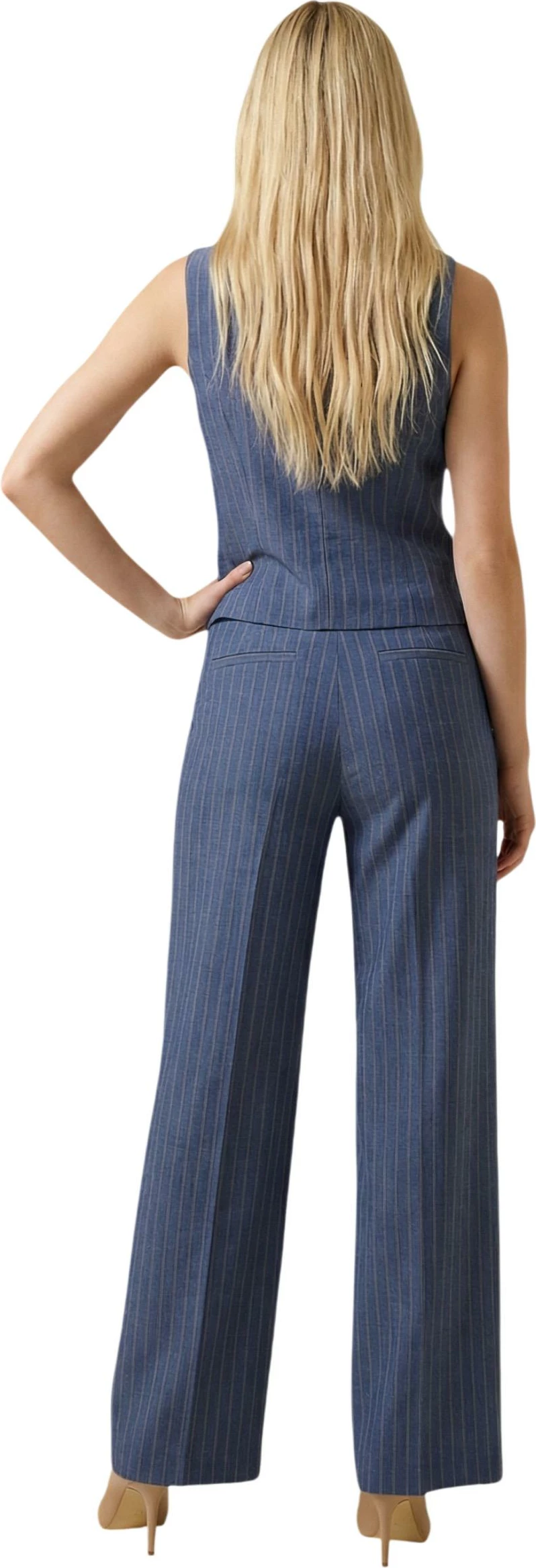 Pantallona I am Gessato 95108 për femra, blu denim [Madhësia: S]
