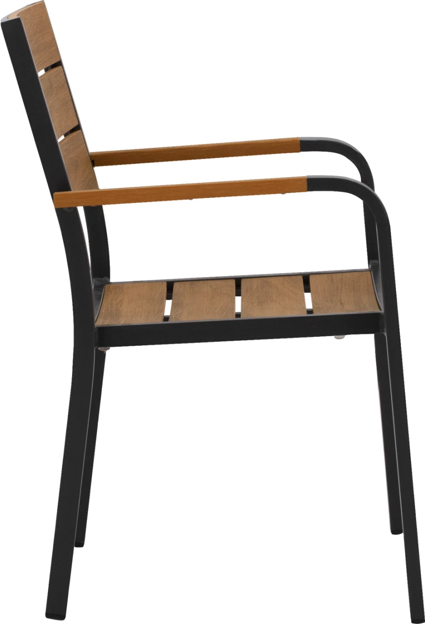 Karrige alumini gri me Polywood FH5127.02 55x56x85 cm
