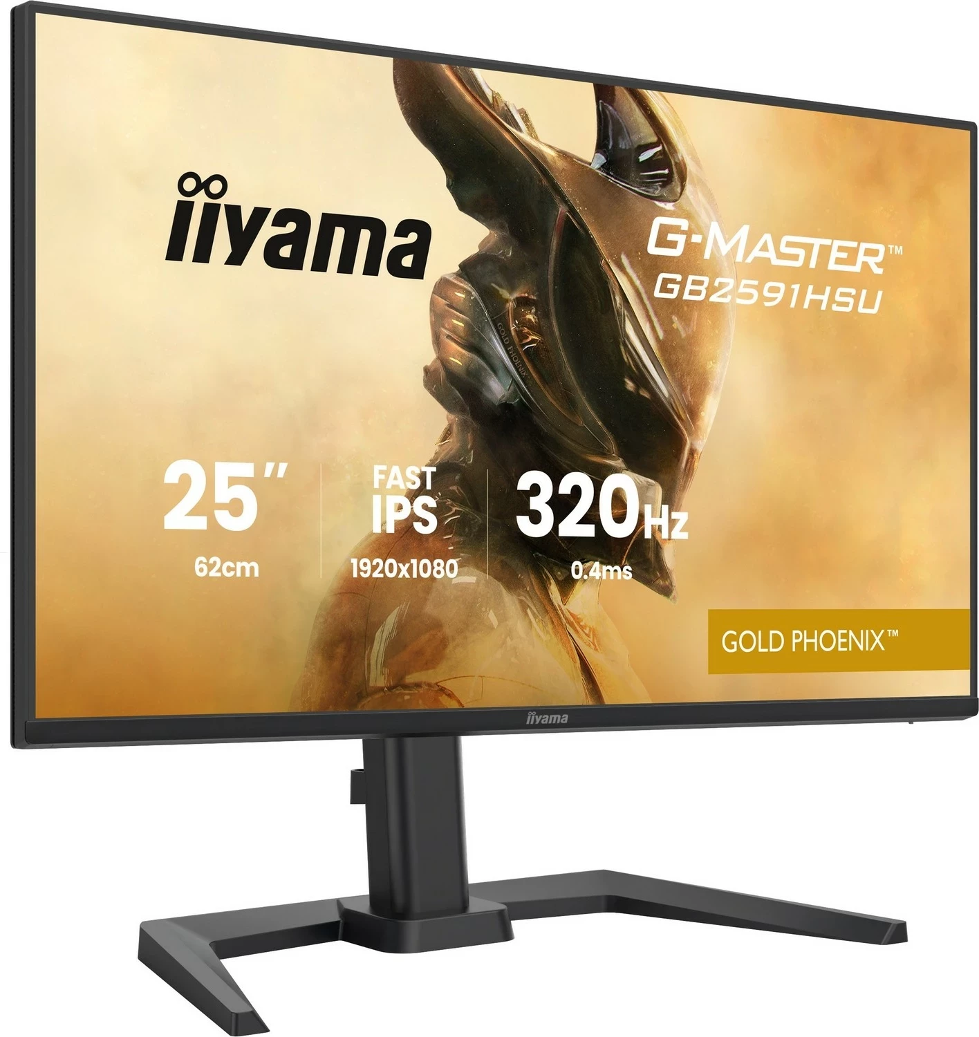 Monitor gaming iiyama G-Master GB2591HSU-B1, 24", 320Hz, Fast IPS, Full HD, i zi