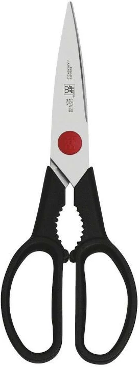 Set thikash kuzhine Zwilling ALL*STAR MPN 33760-300-0, tehe 10/13/20 cm, me bllok, zi, set 4 thika + gërshërë + mprehëse