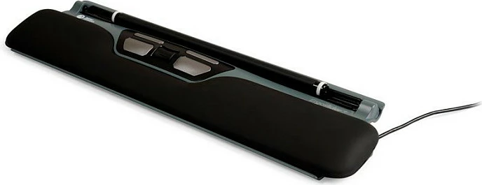 Maus BakkerElkhuizen Ergoslider+ Central, 1600 DPI, me kabllo, i zi