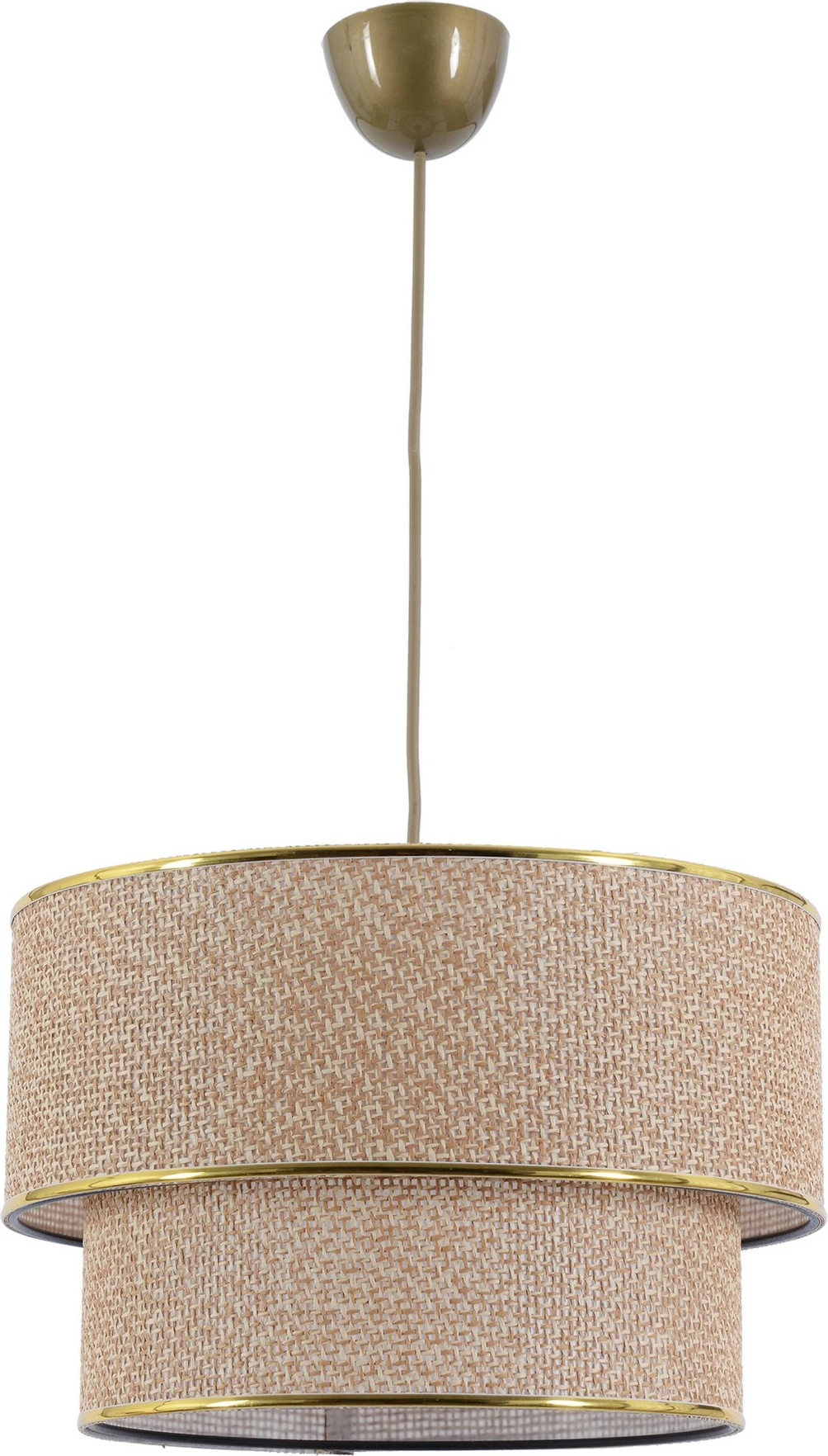 Llambë tavani Opviq, Coral Wicker, ecru dhe kafe
