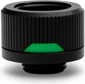 Fiting për ftohje uji EK Water Blocks EK-Torque HDC 16, G1/4", për hardtube 16mm, i zi