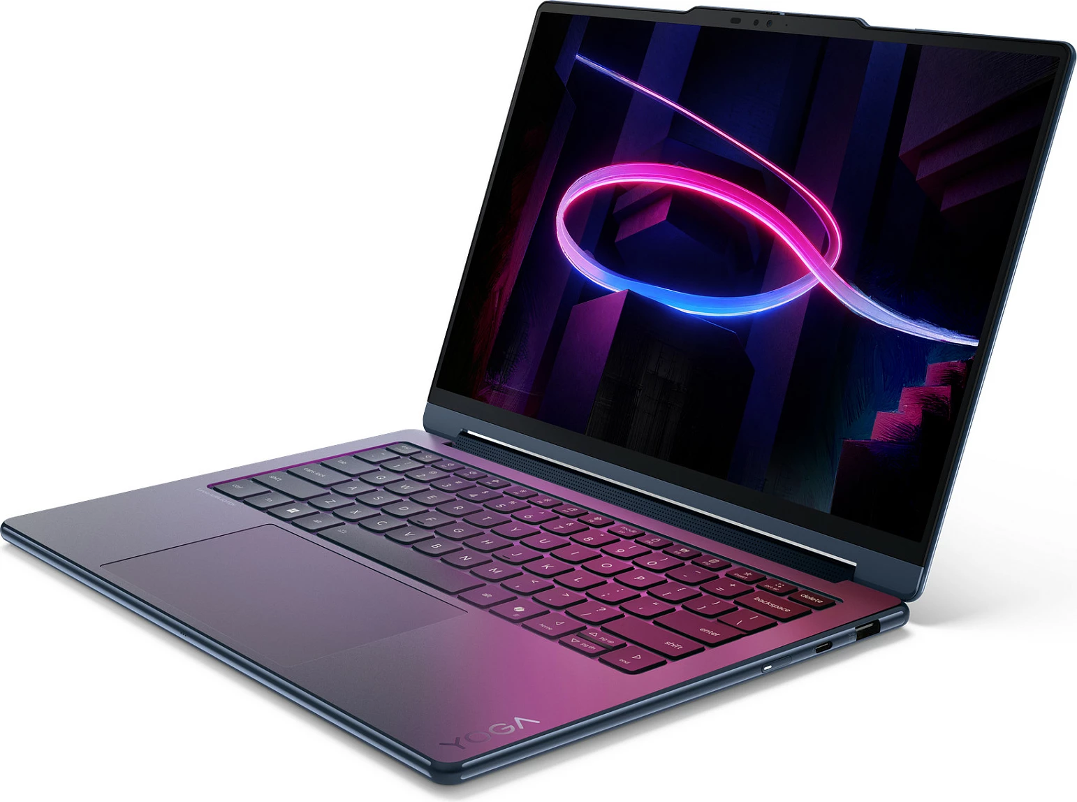 Laptop 2n1 Lenovo Yoga 9, Core Ultra 7, 32GB RAM Memorje, 1TB SSD, 14" 2.8K, Windows 11 Home, Cosmic Blue
