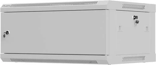 Kasë rack LANBERG 19" 4U, 600x450mm, metalike, ngjyrë hiri