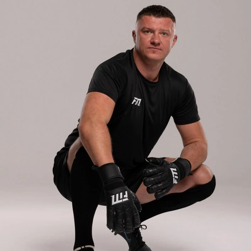 Dorëza portieri FM për meshkuj dhe femra, të zeza