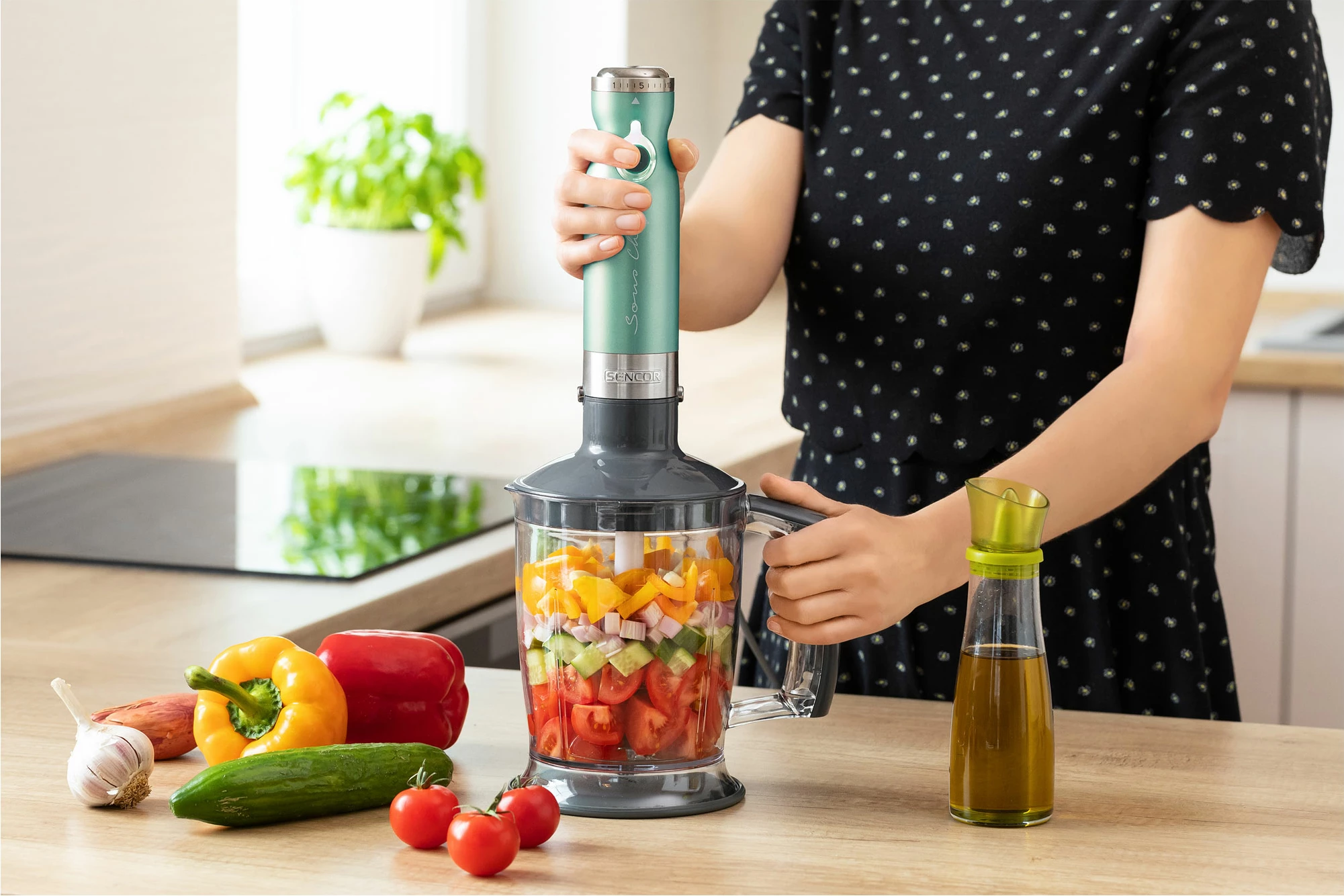 Blender dore Sencor SHB 5601GR-EUE3, 1200 W, i gjelbër