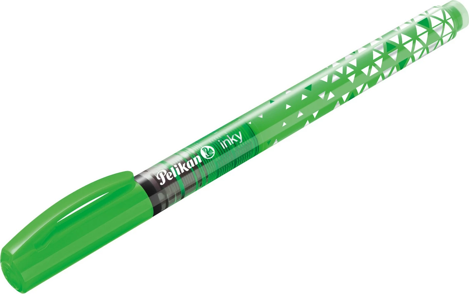 Stilolaps Pelikan inky neon, 0.5 mm, plastik, i gjelbër, pako 10 copë