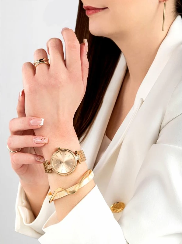 Orë dore femrash Giewont GW9890-B3, rose gold, set