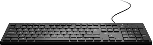 tastierë multimedia slim, Natec Herring NKL-2341, me kabllo USB, membranë, layout EN-UK QWERTY, me ndriçim, e zezë