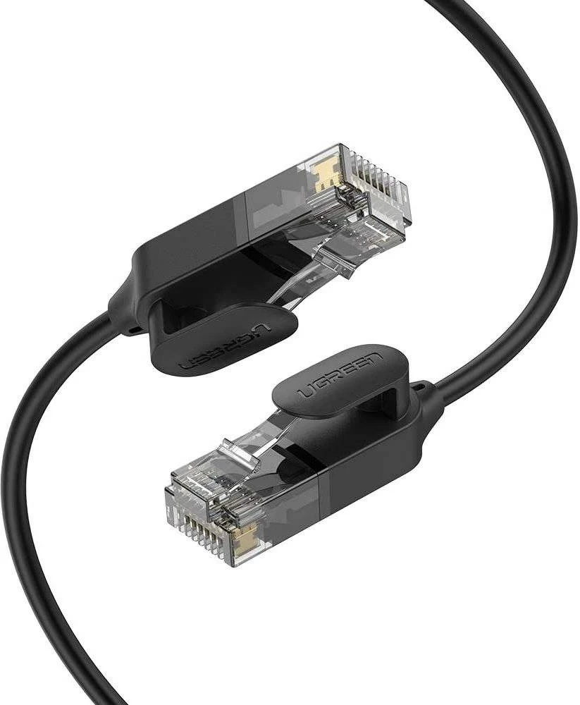 Kabllo rrjeti UGREEN Cat 6A RJ45 patch cord, 3m, e zezë