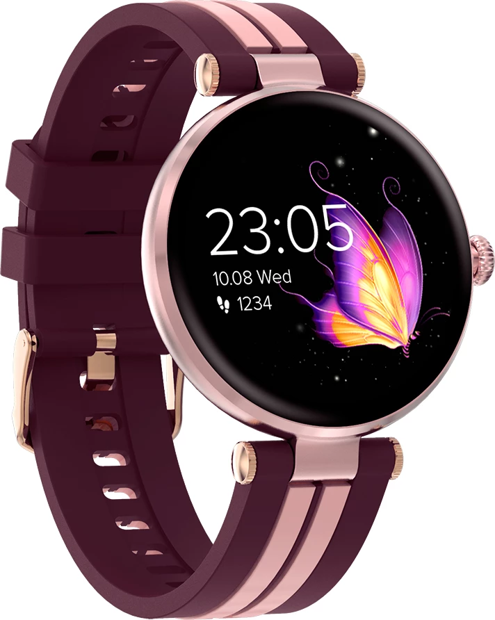 Smartwatch CANYON Semifreddo SW-61 1.19\" AMOLED 190 mAh Rose Gold