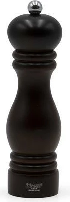 Mulli për kripë, Bisetti, Sorrento, 190 mm, dru arre, kafe