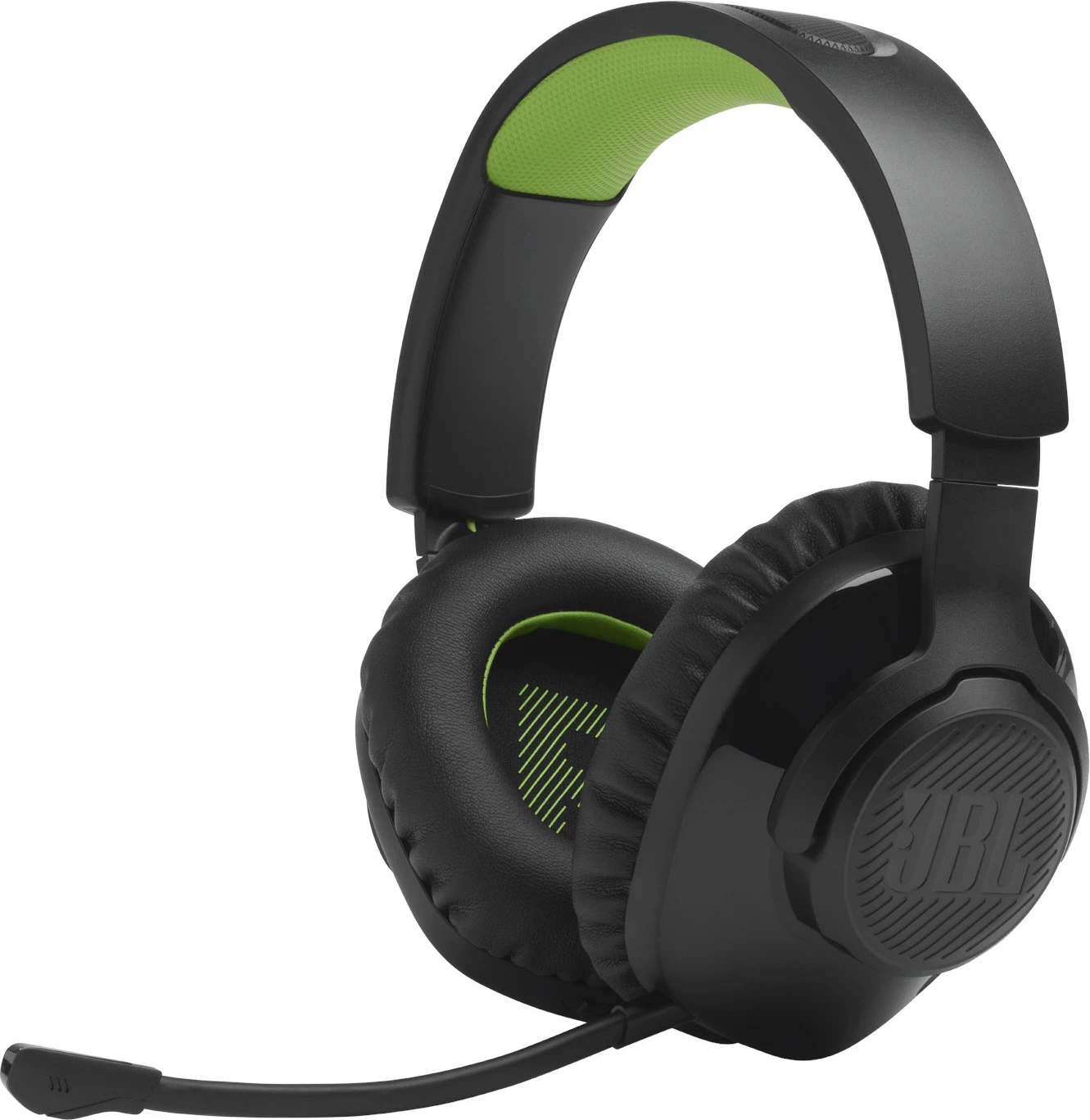 Kufje gaming JBL Quantum 360X wireless për Xbox, me mikrofon të heqshëm, të zeza-jeshile