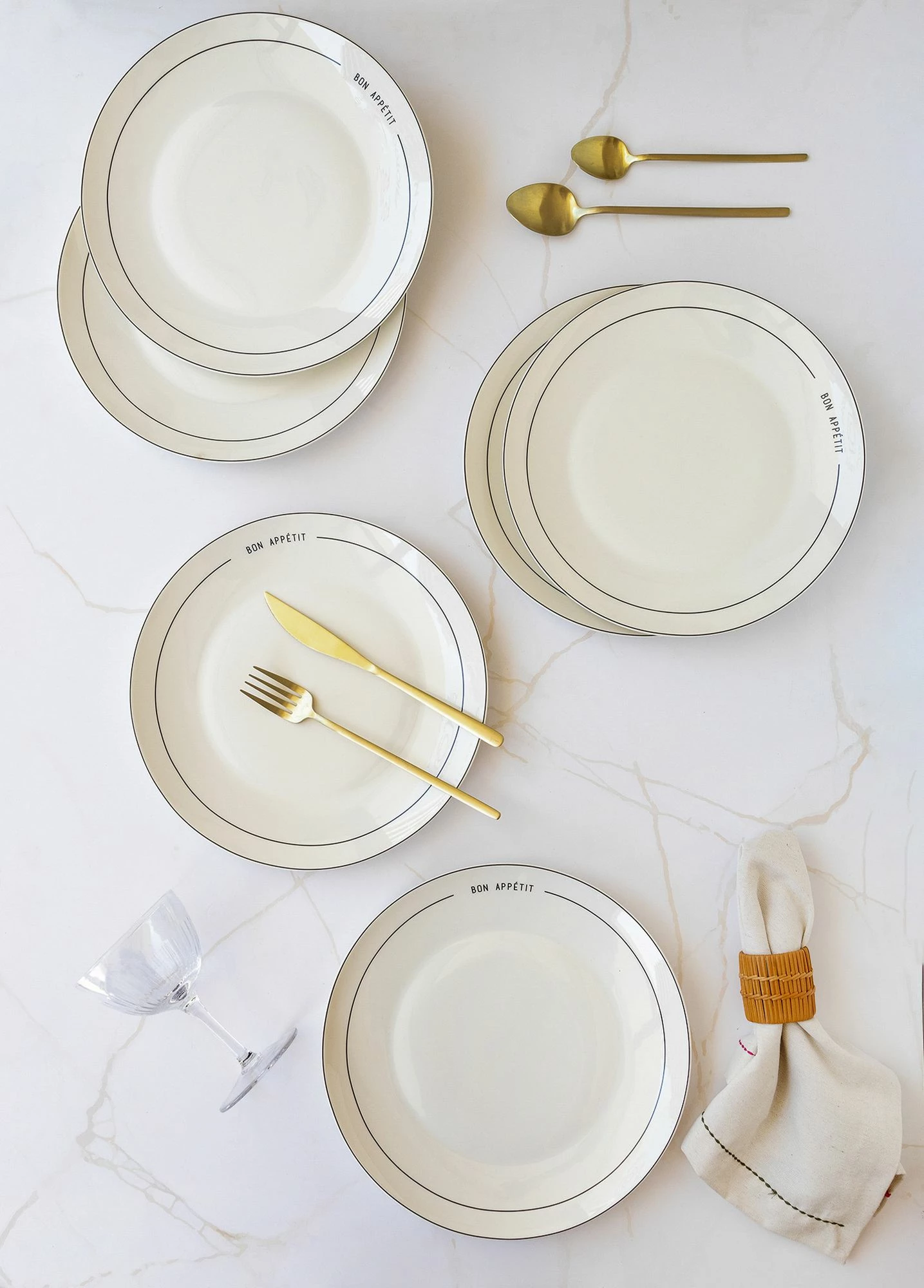 Set pjatash shërbimi (6 copë), Hermia, DNR0076