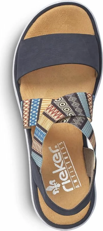 Sandale për femra Rieker, multikolor
