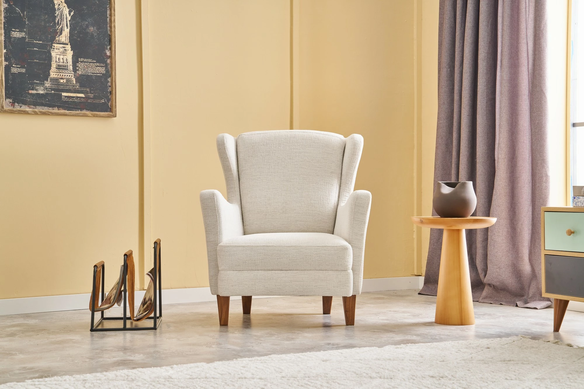 Karrige krahu Atelier del Sofa, Lola Prestij, krem