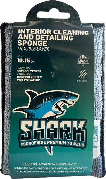Shark sfungjer dy shtresor për pastrimin e interierit 10x15 4354