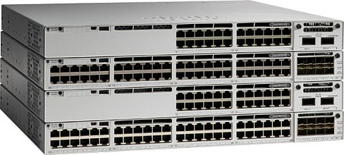 Switch Cisco Catalyst 9300, Managed L3, PoE, 10G, Rack 1U