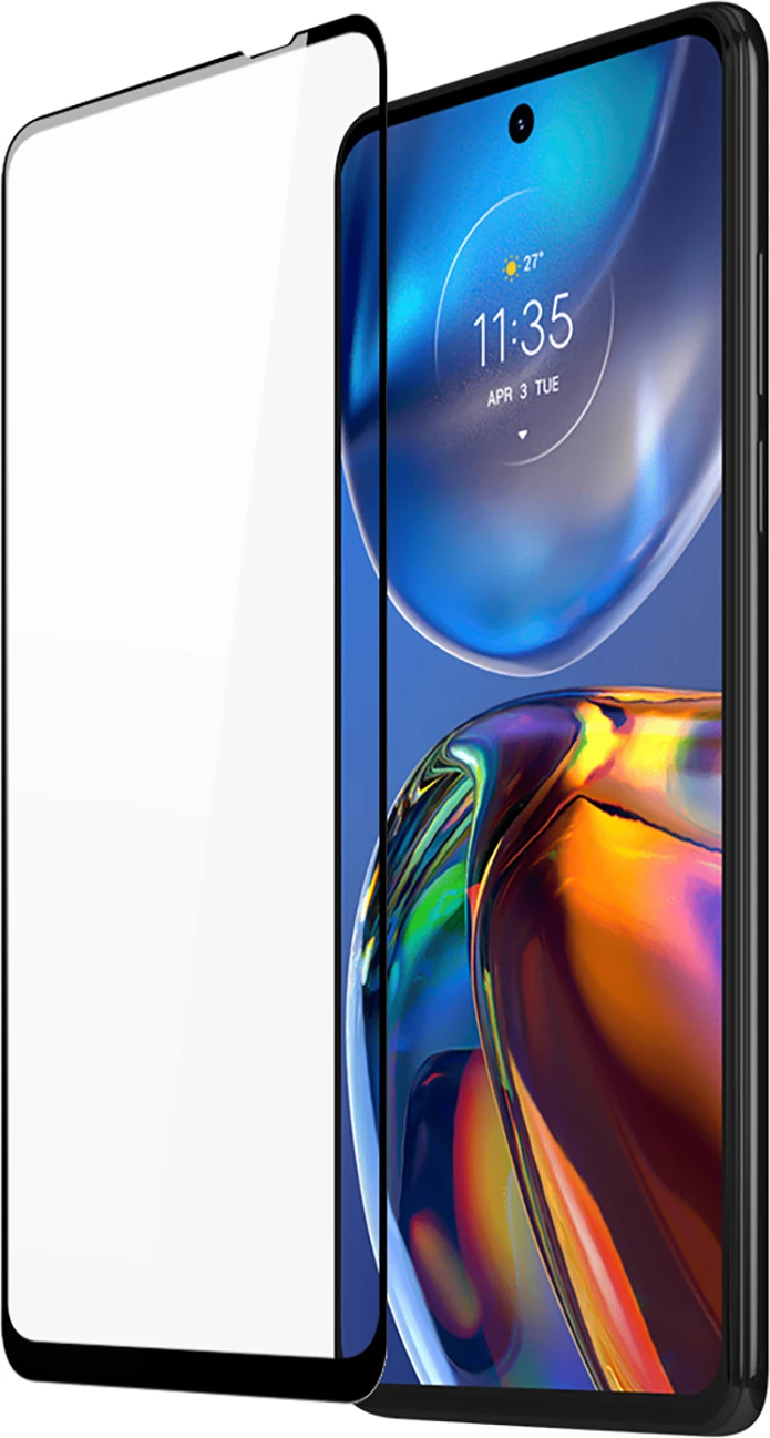 Xham i temperuar Dux Ducis 10D për Motorola Moto E32, i zi