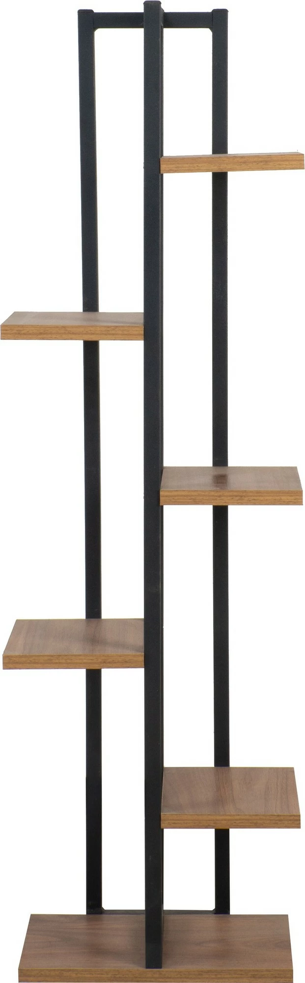 Raft librash Skye Decor, ngjyrë pishë Atlantike dhe e zezë, Nina