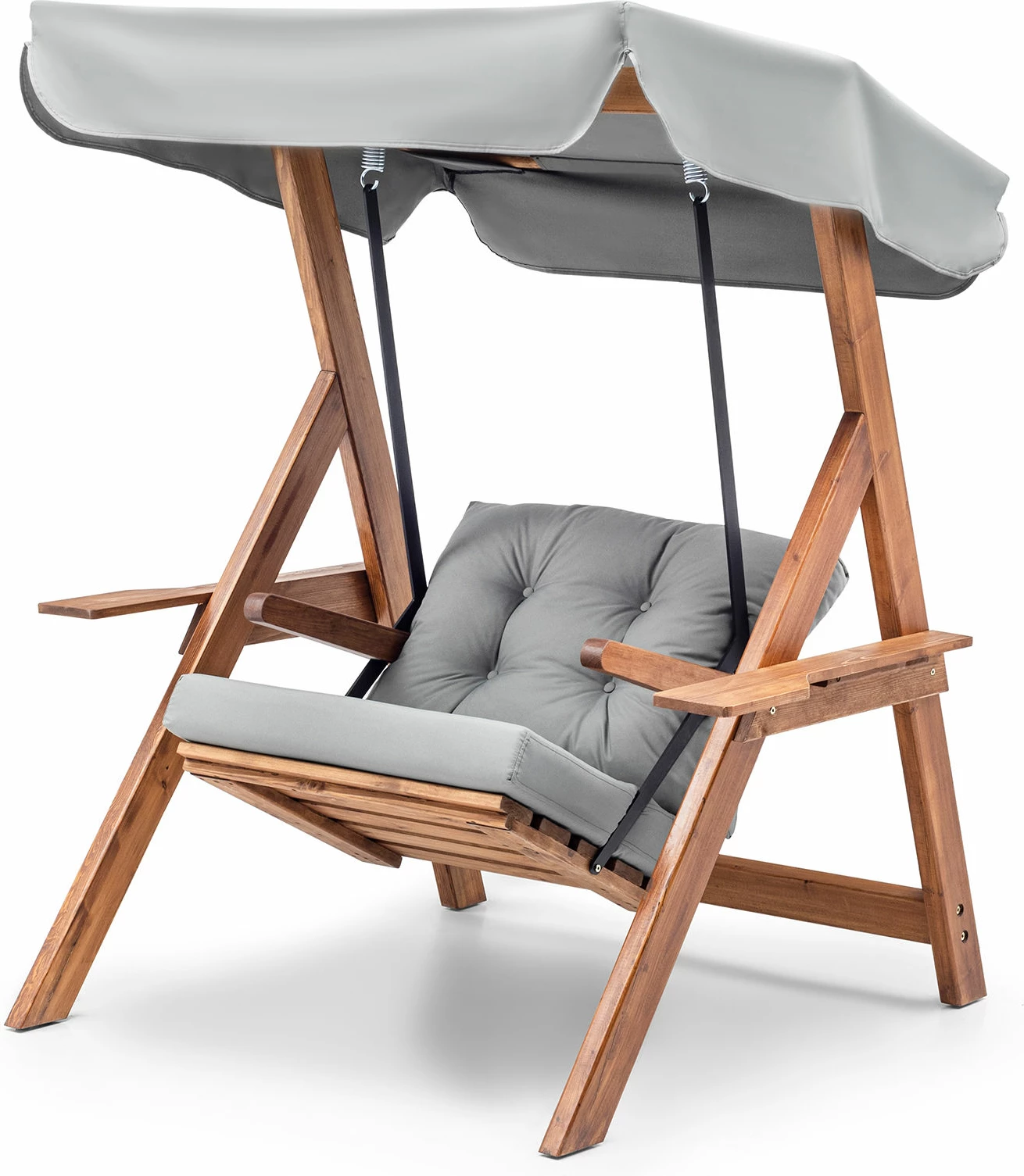 Karrige lëkundëse për kopsht, ngjyrë gri, Galata Swing S1