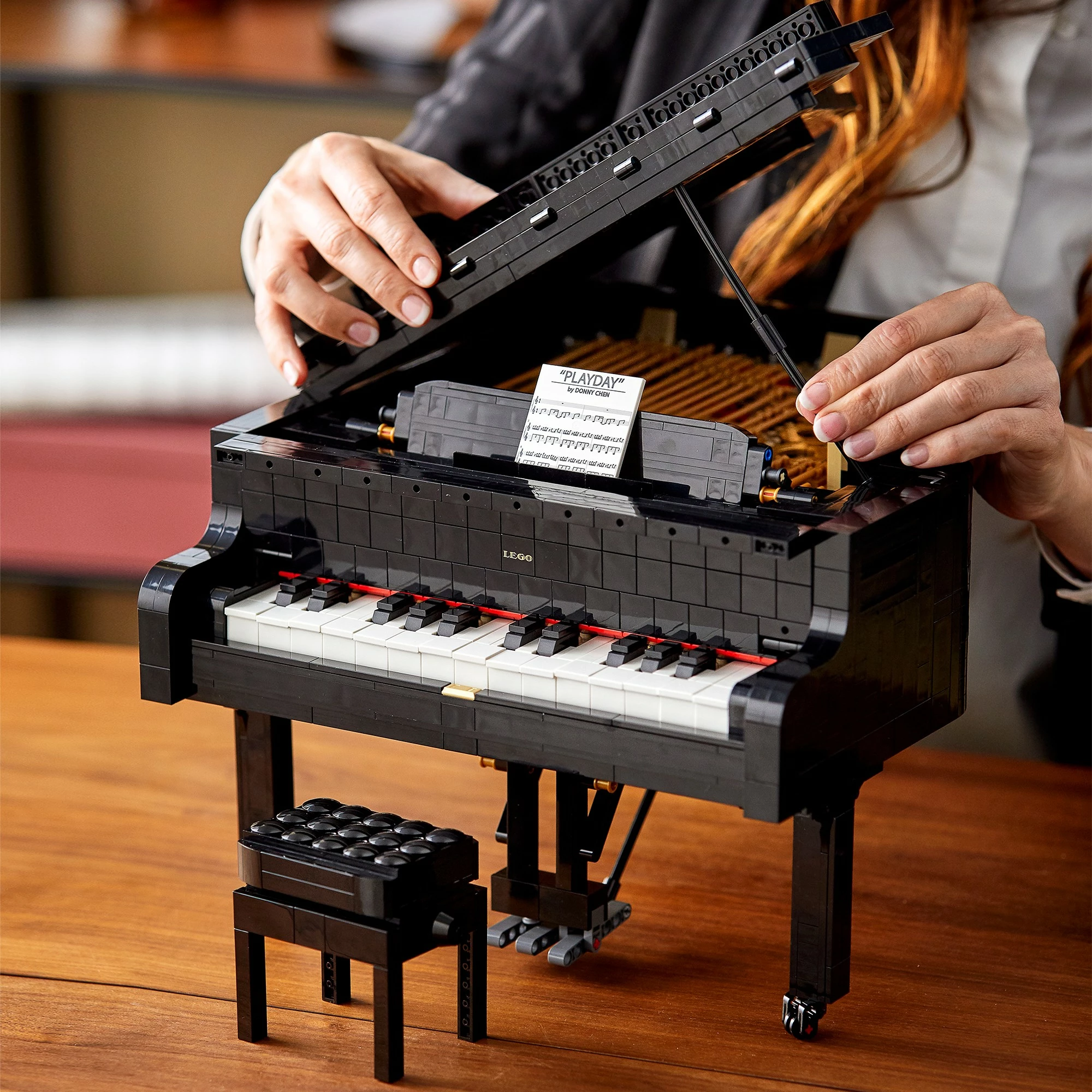 Set ndërtimi LEGO Ideas Grand Piano 21323, 3662 pjesë, Multikolor