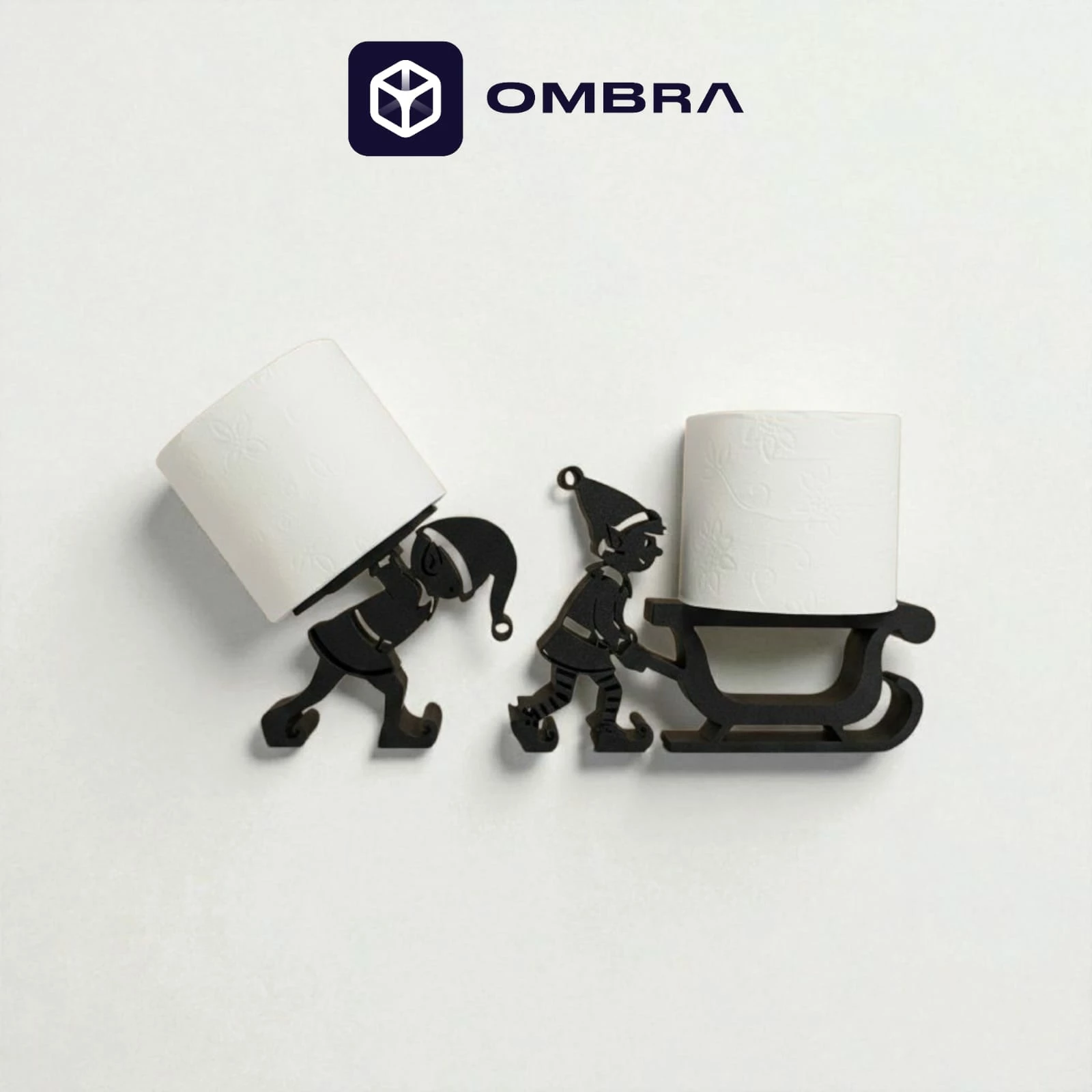 Christmas Elf Toilet Paper Holder