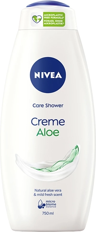 Xhel dushi për femra Nivea Aloe Cream 750ml