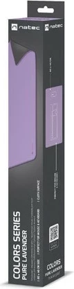Mauspad Natec Colors Series Pure Lavender, 800x400mm, vjollcë