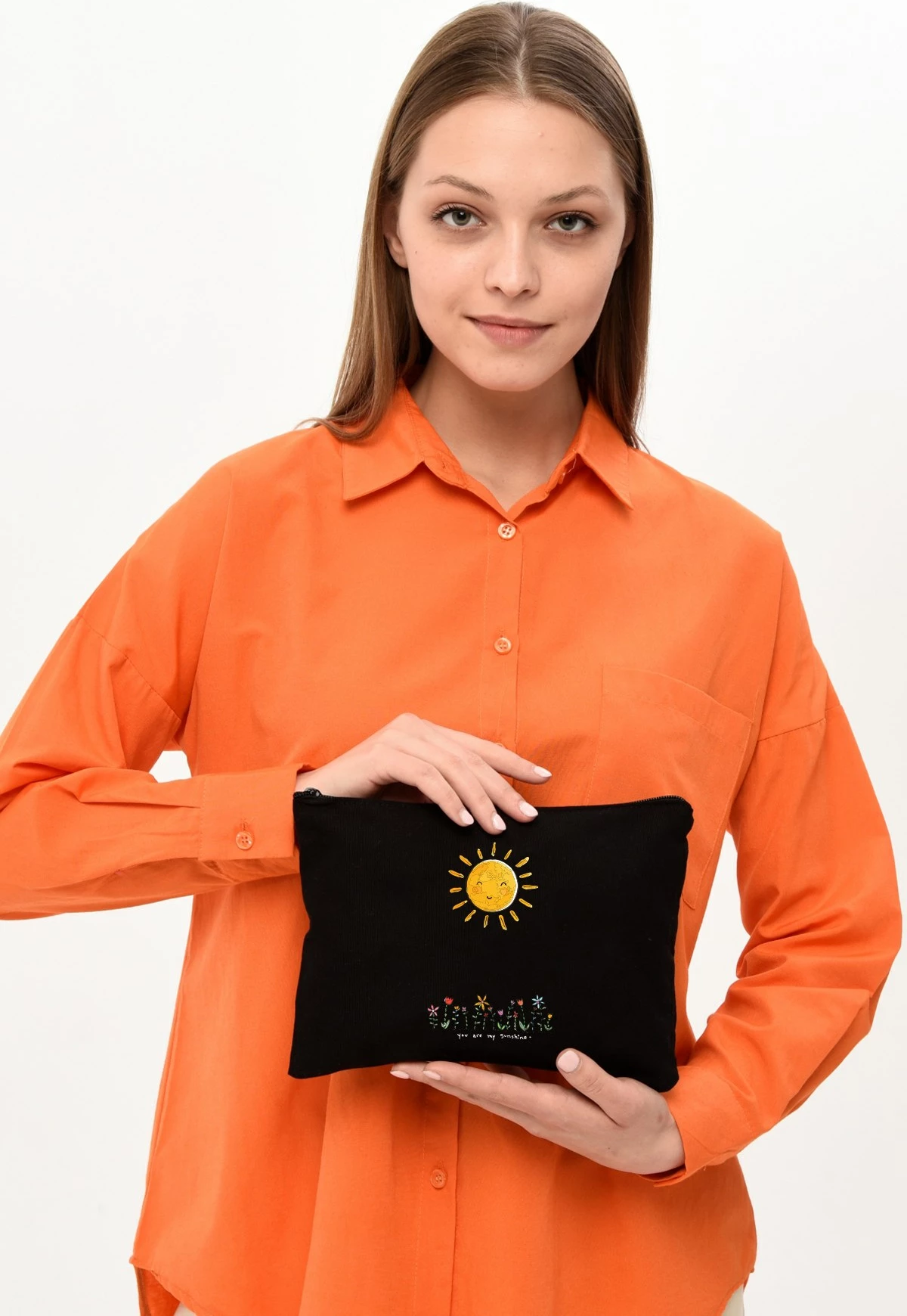 Qese për make-up, ngjyrë e zezë, Zoozie Bags, 25x18cm