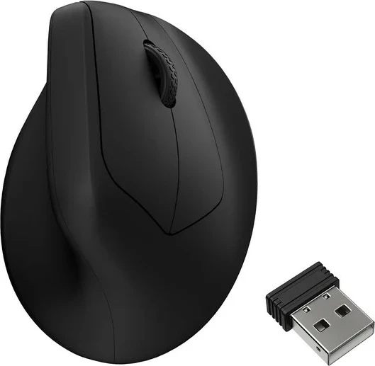 Maus vertikal Keychron M5, optik PixArt 3950, wireless/wired, i zi